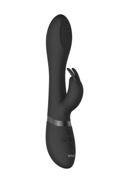 Wibrator króliczek Mira wirujący punkt G Vive silikonowy czarny USB Vive