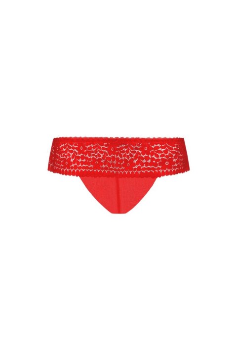 Figi Obsessive Blossmina czerwone z koronką 6XL 7XL Obsessive