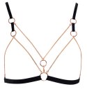 Komplet bielizny Cottelli Glamour bondage z łańcuchami M Cottelli LINGERIE