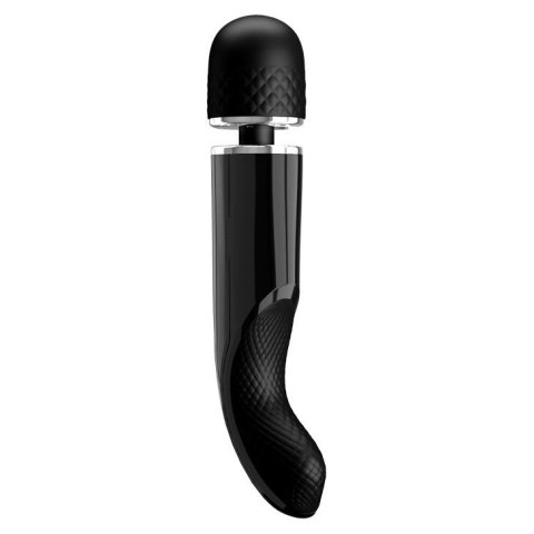 Masażer wibracyjny Pretty Love super mocny silikonowy czarny USB 24 cm Pretty Love