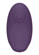 Stymulator łechtaczki Vive Hana fioletowy silikonowy USB 5cm Vive