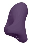 Stymulator łechtaczki Vive Hana fioletowy silikonowy USB 5cm Vive
