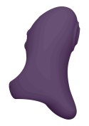 Stymulator łechtaczki Vive Hana fioletowy silikonowy USB 5cm Vive