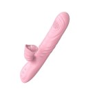 Wibrator Angelia z posuwem i rotacją Lyla silikonowy USB B - Series Lyla