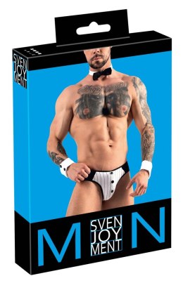 Zestaw Svenjoyment jockslip XL z mankietami i muszką Svenjoyment