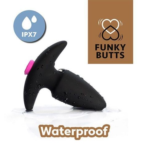 Zestaw korków analnych wibrujących FunkyButts FeelzToys z pilotem FeelzToys
