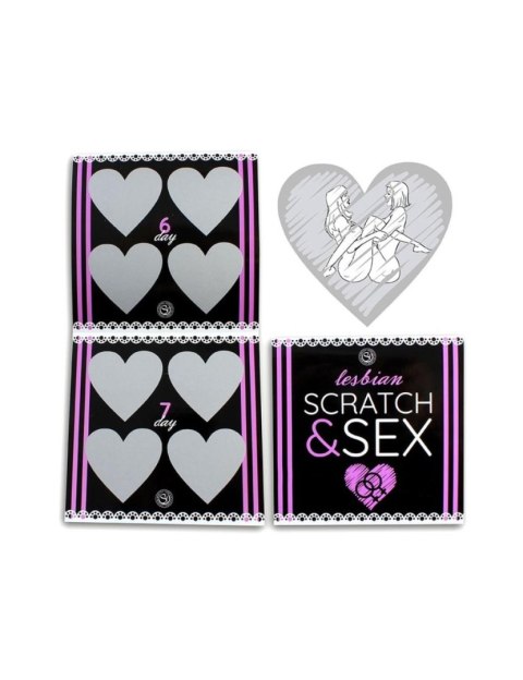 Gra erotyczna zdrapka Scratch Sex Lesbijska Secret Play Secret Play
