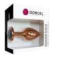 Korek analny z diamencikiem Diamond Dorcel M Dorcel