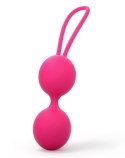 Kulki gejszy podwójne silikonowe Dorcel różowe 15,6 cm Dorcel