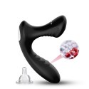 Masażer prostaty ergonomiczny silikonowy B Series Joy Storm czarny USB B - Series Joy