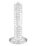 Masturbator silikonowy kropkowany Sexpresso Dorcel 20 cm wodoodporny Dorcel