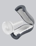 Masturbator silikonowy kropkowany Sexpresso Dorcel 20 cm wodoodporny Dorcel