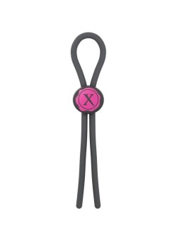 Pętelka erekcyjna regulowana silikonowa Mr Dorcel czarna 29 cm Dorcel