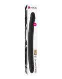 Podwójne dildo silikonowe realistyczne Dorcel czarny 42 cm Dorcel