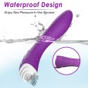 Stymulator łechtaczki Fairyland liżący fioletowy silikonowy USB B - Series Joy