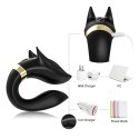 Stymulator łechtaczki Fox silikonowy czarny USB wodoodporny B - Series Joy