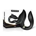 Stymulator łechtaczki Fox silikonowy czarny USB wodoodporny B - Series Joy