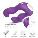 Stymulator łechtaczki silikonowy Seraph fioletowy Joy wodoodporny B - Series Joy