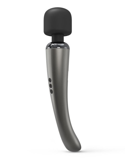 Wibrator Dorcel Megawand srebrny USB 29 cm Dorcel