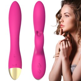 Wibrator króliczek Bonnie silikonowy różowy USB wodoodporny 22cm B - Series Joy