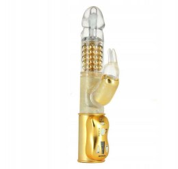 Wibrator króliczek Orgasmic Rabbit złoty Dorcel 25 cm Dorcel