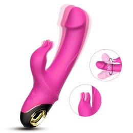 Wibrator króliczek silikonowy B-Series Joy Meteor różowy USB 23 cm B - Series Joy