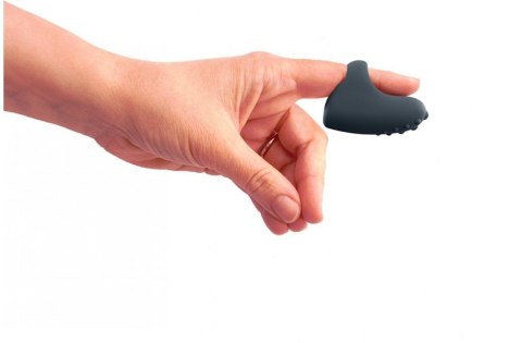 Wibrator na palec Dorcel Magic Finger szary silikon 5 cm akumulator Dorcel