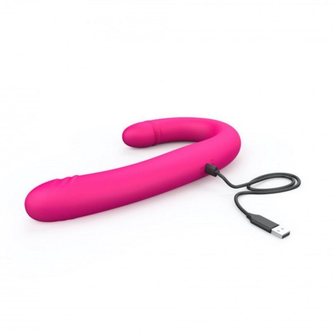 Wibrator podwójny Dorcel Orgasmic Double Do silikonowy USB Dorcel