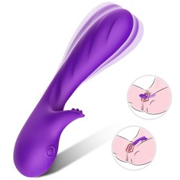 Wibrator punktu G Romance silikonowy B Series Joy fioletowy USB 18cm B - Series Joy