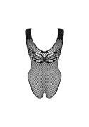 Czarne siateczkowe body Obsessive B134 S/M/L Obsessive