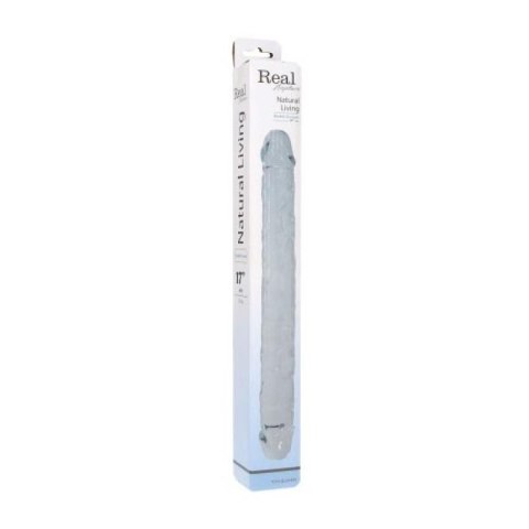 Dildo podwójne Real Rapture Double Treasure 43 cm TPR Real Rapture