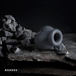 Nosz na jądra silikonowy Boners szary Boners