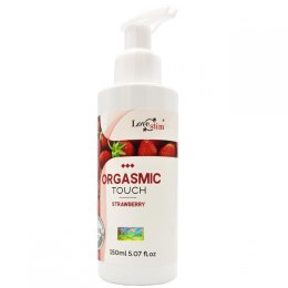 Olejek do masażu erotycznego Orgasmic Touch truskawkowy LoveStim 150 ml LoveStim