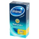 Prezerwatywy cienkie Unimil Natural+ naturalne 12 szt 53 mm Unimil