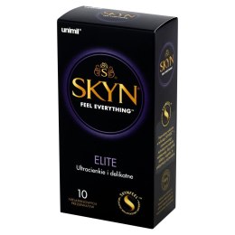 Prezerwatywy ultracienkie Skyn Elite nielateksowe 10 sztuk SKYN