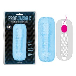 Rękaw masturbatora Prof.Jason C Palm Stroker No.6 niebieski 12.5cm Prof.Jason C