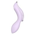 Wibrator Satisfyer Curvy Trinity 2 fioletowy z falami ciśnienia Satisfyer