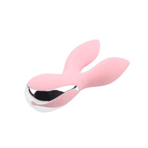 Wibrator króliczek Aphrovibe Oh My Rabbit jasnoróżowy silikonowy 13,5 cm Aphrovibe