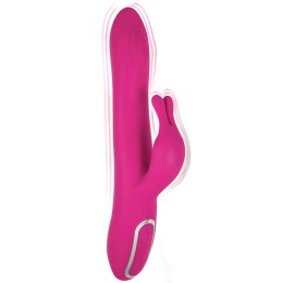 Wibrator króliczek silikonowy Isabella różowy USB 24 cm B - Series Lyla