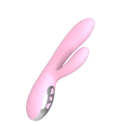 Wibrator króliczek silikonowy Lyla różowy USB wodoodporny B - Series Lyla