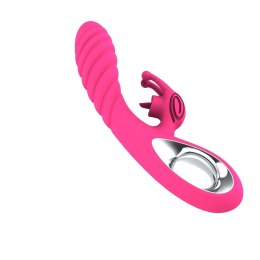 Wibrator króliczek silikonowy Vicky 36 funkcji USB różowy B - Series Lyla