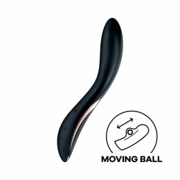 Wibrator punktu G Satisfyer Rolling Explosion czarny USB 22 cm Satisfyer