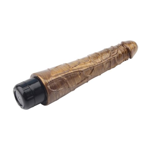 Wibrator realistyczny Johnny Boner Gold złoty 23 cm DarkMuscle