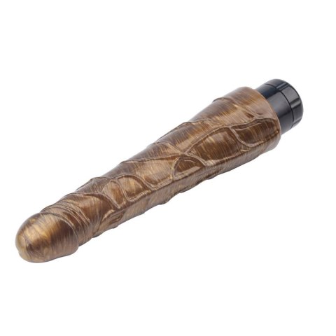 Wibrator realistyczny Johnny Boner Gold złoty 23 cm DarkMuscle