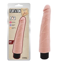 Wibrator realistyczny T skin Real Flirtation Flesh cielisty 24 cm T-skin Real