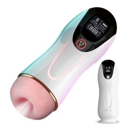 Masturbator wibrujący B Series Fox 8 trybów interaktywny USB B - Series Fox