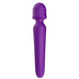 Stymulator łechtaczki Mission fioletowy rozgrzewający silikonowy USB B - Series Joy