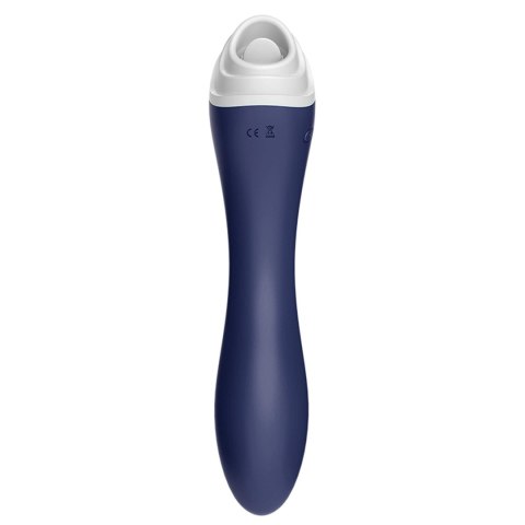 Stymulator łechtaczki z ruchomym języczkiem Fairyland niebieski USB B - Series Joy