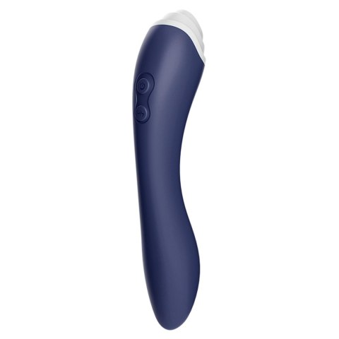 Stymulator łechtaczki z ruchomym języczkiem Fairyland niebieski USB B - Series Joy