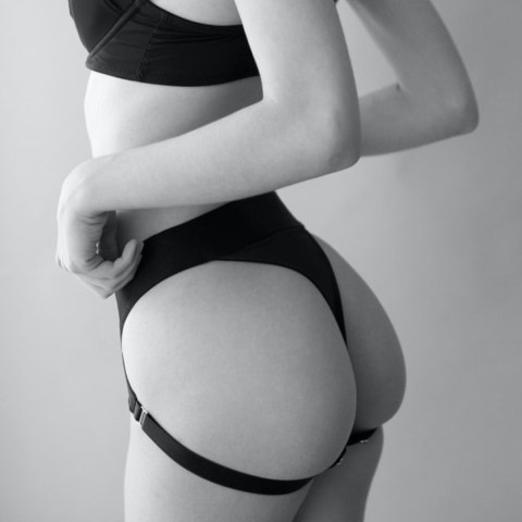 Uprząż z regulowanymi podwiązkami Heroine Straponme M Strap-on-me